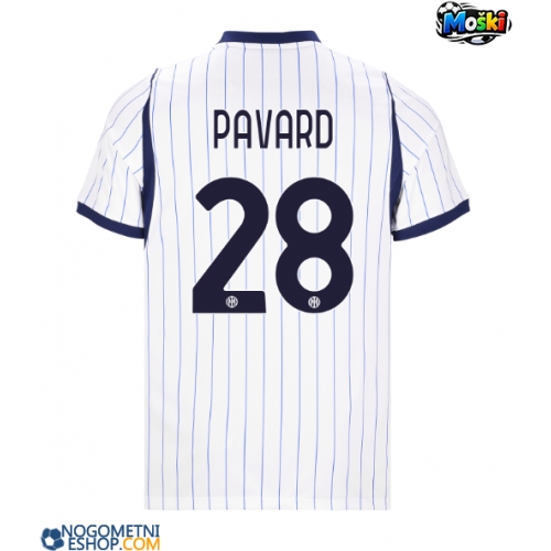 Moški Nogometni dresi Inter Milan Benjamin Pavard #28 Gostujoči 2026-27 Kratek Rokav